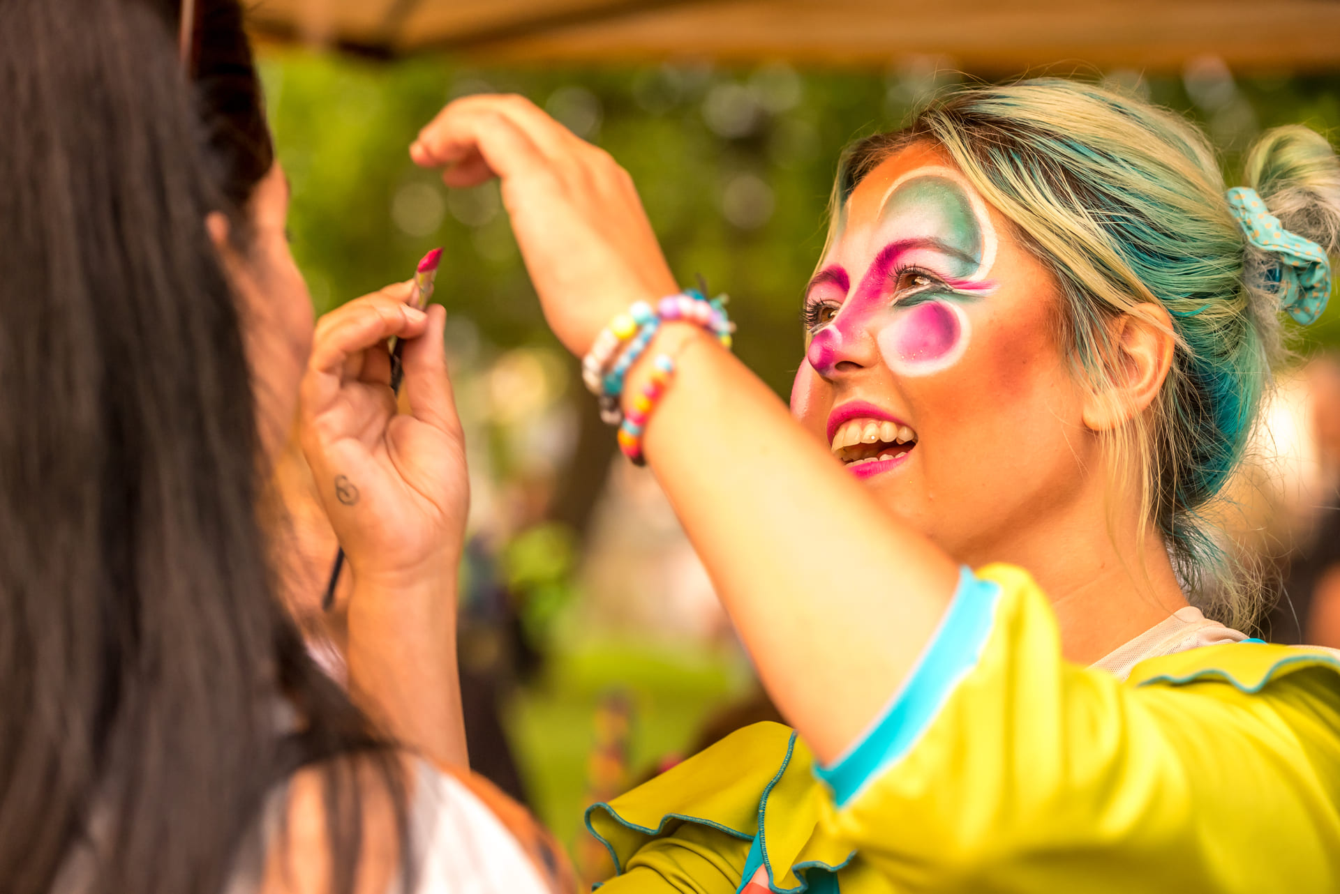Maquillage et tatouage temporaire - La Troupe Les Fous du Roi